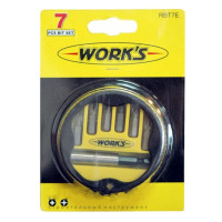 Набір біт Works RBT7E 7 шт