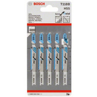 Пиляльне полотно Bosch Basic for Metal T118B (5 шт)