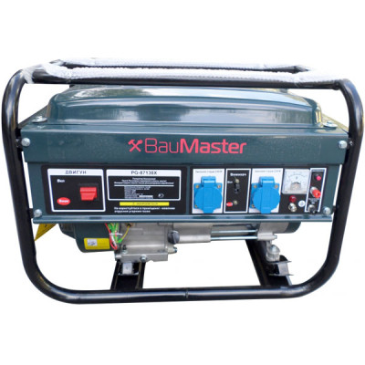 Генератор бензиновий BauMaster PG-87130X