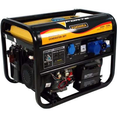 Генератор бензиновий Forte FG6500EA