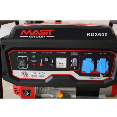 Генератор бензиновий MAST GROUP RD3600
