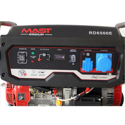 Генератор бензиновий MAST GROUP RD6500E