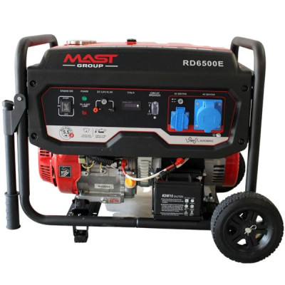 Генератор бензиновий MAST GROUP RD6500E