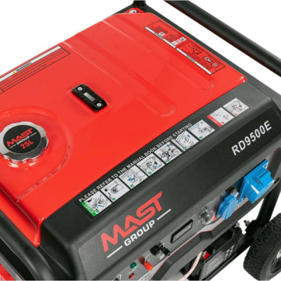 Генератор бензиновий MAST GROUP RD9500E