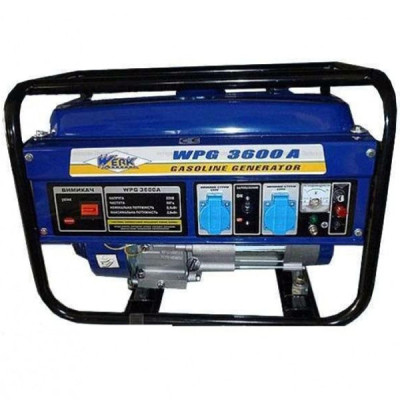 Генератор бензиновий Werk WPG 3600A