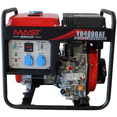 Генератор дизельний MAST GROUP YH4000AE