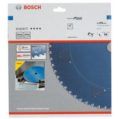 Пиляльний диск Bosch Expert for Steel 305х25.4 мм 60 зубів