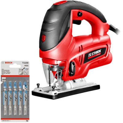 Лобзик Stark JS 950 + Пильне полотно Bosch Basic for Metal T118B (5 шт)
