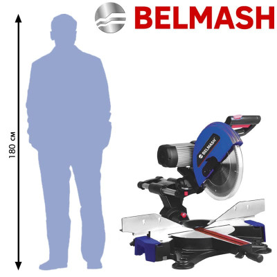 Торцювальна пилка з протяжкою BELMASH MS-7120