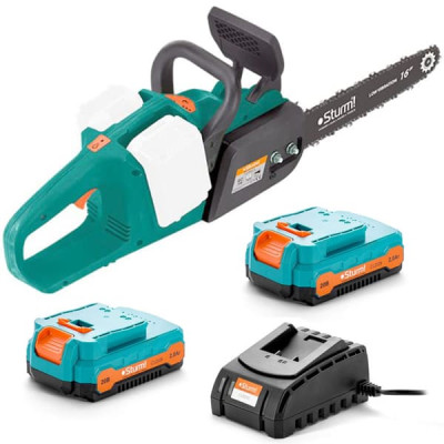 Ланцюгова пила акумуляторна Sturm CC9940CL Plus (з акумуляторами та зарядним)