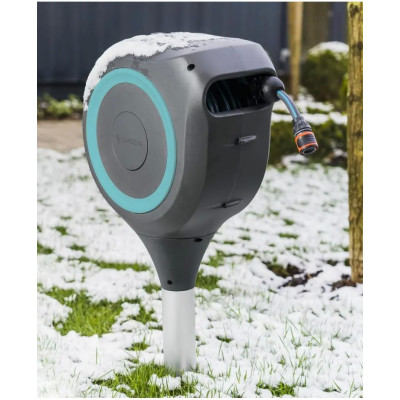 Котушка зі шлангом Gardena RollUp S Automatic наземна 15 м
