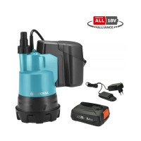 Акумуляторний насос для чистої води Gardena 2000/2 18V P4A Set
