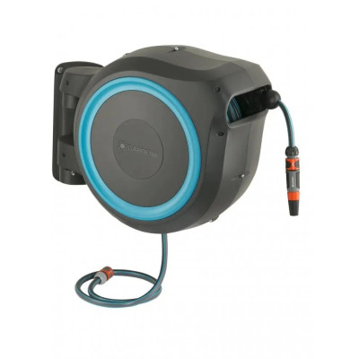 Котушка зі шлангом Gardena RollUp L Automatic настінна 30 м