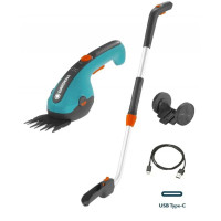 Ножиці для газонів акумуляторні Gardena ClassicCut Li Set USB-C