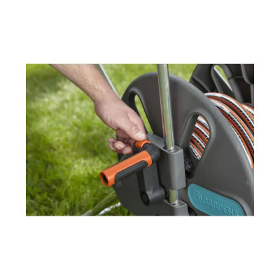 Комплект для поливу з візком Gardena CleverRoll L Easy Set Flex 1/2"