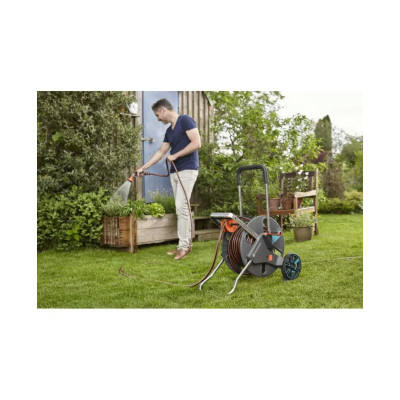 Комплект для поливу з візком Gardena CleverRoll L Easy Set Flex 1/2"