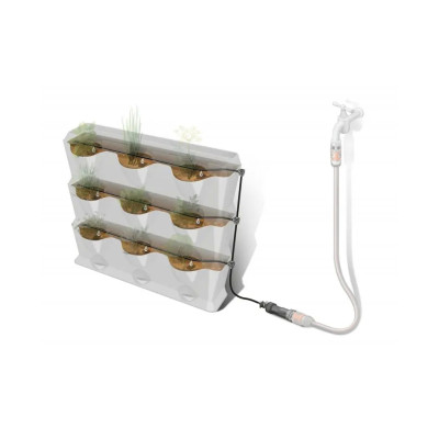 Комплект мікрокрапельного поливу Gardena Micro-Drip-System NatureUp на 9 вертикальних горщиків