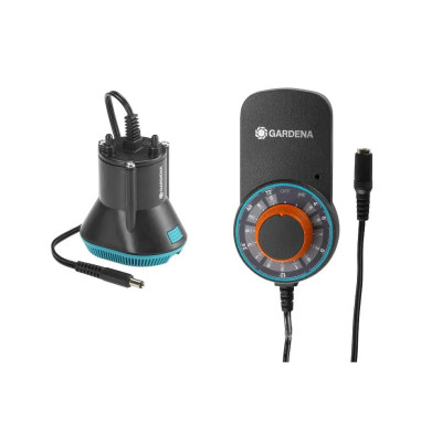 Комплект мікрокрапельного поливу Gardena Micro-Drip-System NatureUp насос із таймером
