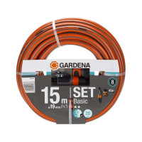Шланг з комплектом для поливу від насоса Gardena Basic 19 мм, 15 м Set