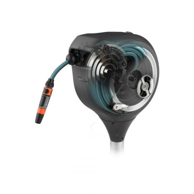 Котушка зі шлангом Gardena RollUp S Automatic наземна 15 м