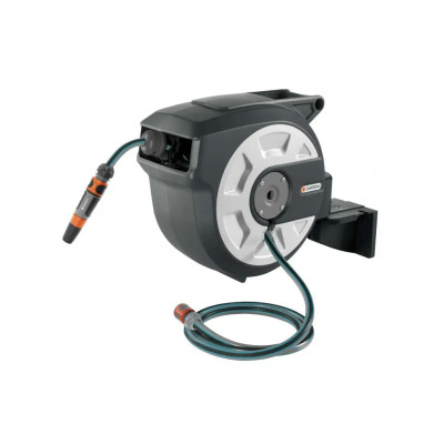 Котушка зі шлангом Gardena City gardening 15 Roll-Up Automatic настінна