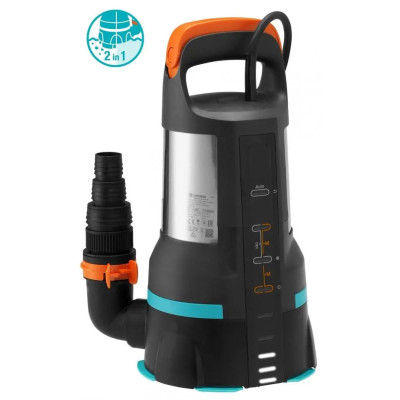 Насос дренажний чистої/брудної води Gardena 19500 Aquasensor LED 2-в-1
