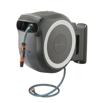 Котушка зі шлангом Gardena RollUp XL Automatic настінна 35 м