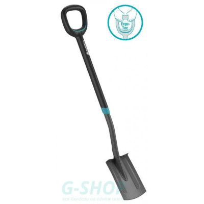 Лопата садова штикова Gardena ErgoLine Small D-подібна рукоятка 113 см