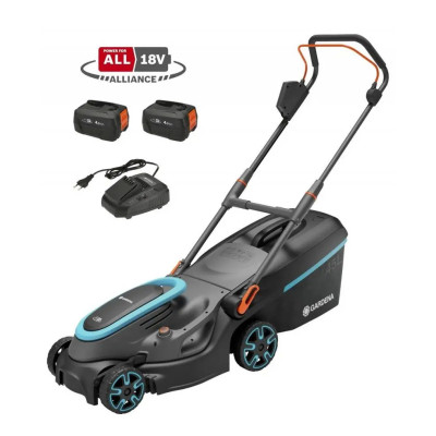 Акумуляторна газонокосарка Gardena PowerMax 37/36V P4A Set