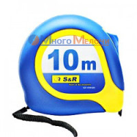 Рулетка S&R Mustang 10м x 25мм