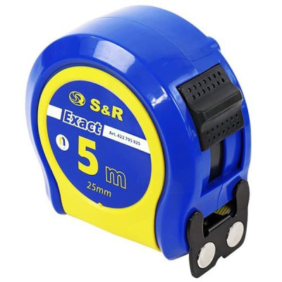 Рулетка S&R Exact 5м x 25мм
