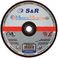 Коло відрізне S&R Meister A46R BF 125х1.6х22.2 мм (нержавіюча сталь)