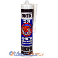 Герметик силіконовий універсальний Budfix 200U 310 мл (білий)