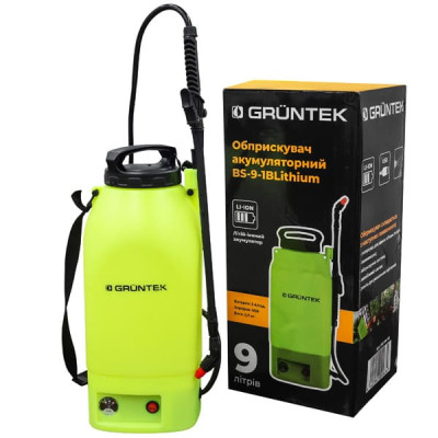 Обприскувач акумуляторний Gruntek BS-9-3B Lithium