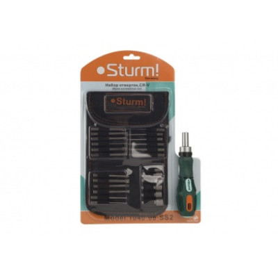 Викрутка з насадками Sturm 1040-08-SS2, 26 шт