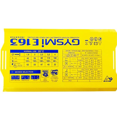 Зварювальний інвертор GYS Gysmi E163