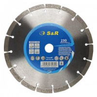 Диск алмазний сегментний S&R Meister 230x22,2