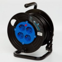 Подовжувач барабанний Elektraline 30 м 2х0.75