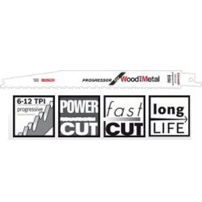 Пильне полотно Bosch Progressor for Wood and Metal S 3456 XF 2ш