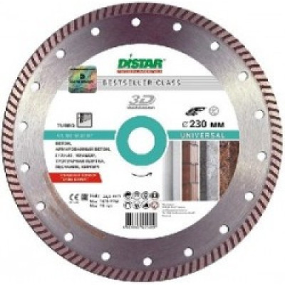 Диск алмазний відрізний Di-Star Turbo Universal 125x22,2