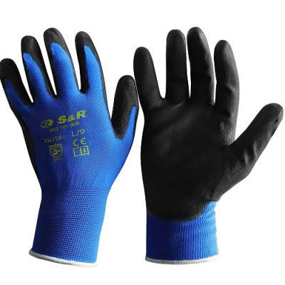 Набір рукавичок S&R L / 9 поліестер 12 шт.