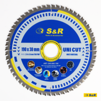 Диск пиляльний універсальний S&R UniCut Meister FWF 190х30х2.4 мм