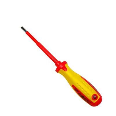 Викрутка S&R з профілем SL4 х 0.8 x 100мм 1000 V
