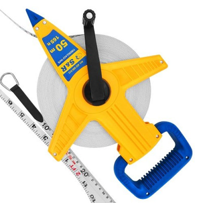 Рулетка S&R Fiberglass Tape 50 м х 13мм