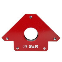 Магнітний кутник для зварювання S&R 34кг 45˚, 90˚, 135˚
