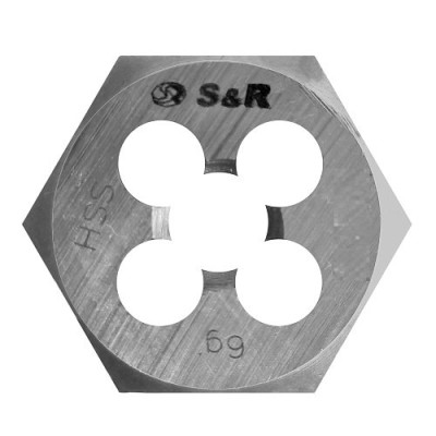Плашка гексогональний S&R M6x1,0 мм