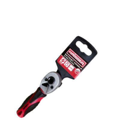 Haisser Ключ-тріскачка для біт і головок 1/4" 72 зубів
