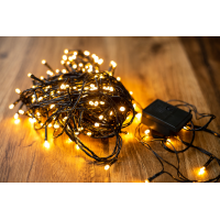 Електрогірлянда світлодіод. тепло-білий. 200 LED, 20 М, 8 режимів, 220V BPNY
