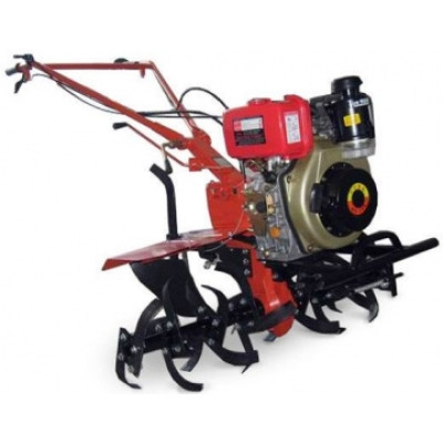 Культиватор дизельний Forte 1350, колеса 12", 9 л.с. (червоний)