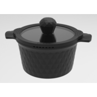 PEPPER Каструля Black ice (greblon C2) 1.5 л